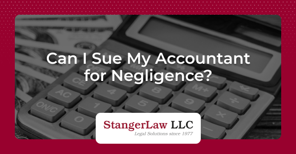 suing accountant for negligence